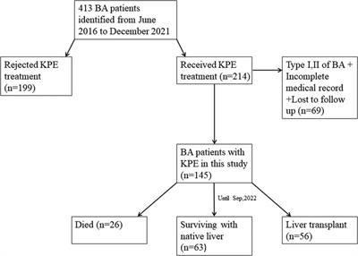 Early bile drainage improves native liver survival in biliary atresia without cholangitis